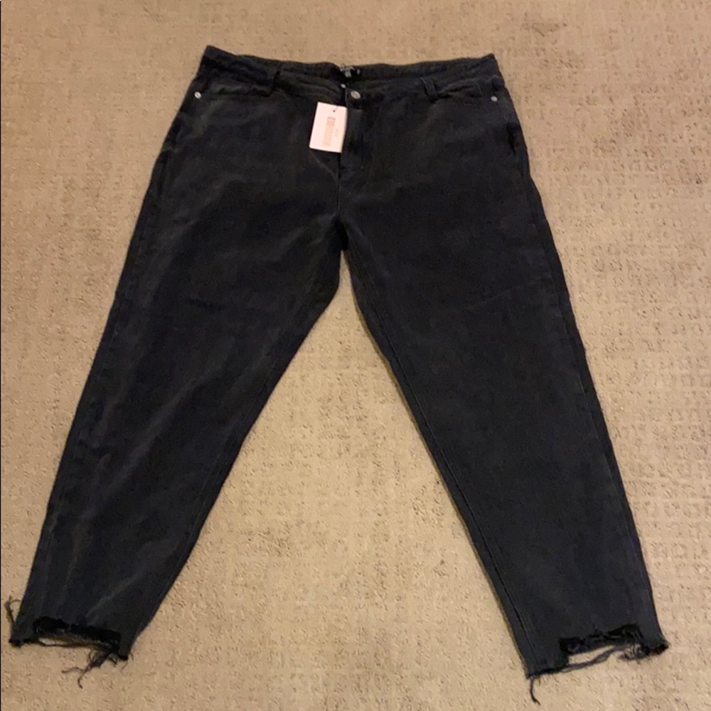 Misguided black jeans